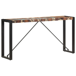 vidaXL Console Table 150x35x76 cm Solid Reclaimed Wood