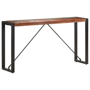 vidaXL Console Table 150x35x76 cm Solid Reclaimed Wood