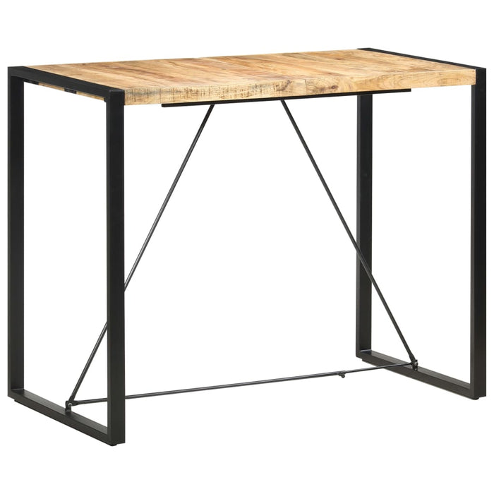 vidaXL Bar Table 140x70x110 cm Solid Mango Wood