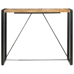 vidaXL Bar Table 140x70x110 cm Solid Mango Wood