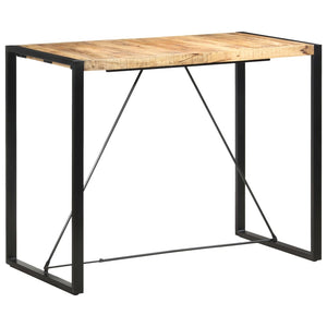 vidaXL Bar Table 140x70x110 cm Solid Mango Wood