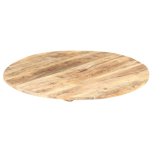 vidaXL Table Top Solid Mango Wood Round 15-16 mm 40 cm