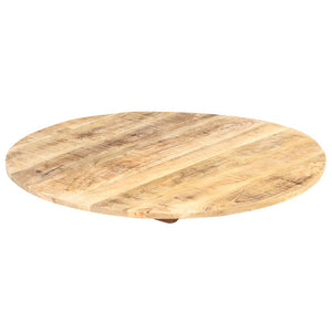 vidaXL Table Top Solid Mango Wood Round 15-16 mm 60 cm