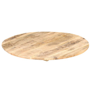 vidaXL Table Top Solid Mango Wood Round 15-16 mm 80 cm