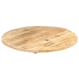 vidaXL Table Top Solid Mango Wood Round 25-27 mm 60 cm