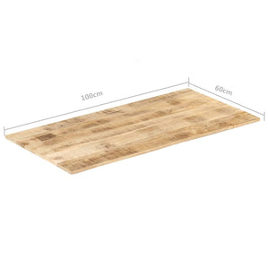 vidaXL Table Top Solid Mango Wood 15-16 mm 100x60 cm