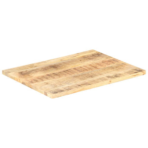 vidaXL Table Top Solid Mango Wood 25-27 mm 80x60 cm