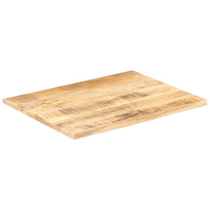 vidaXL Table Top Solid Mango Wood 25-27 mm 90x60 cm