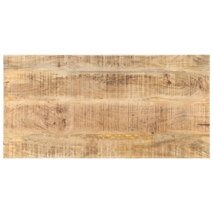 vidaXL Table Top Solid Mango Wood 25-27 mm 100x60 cm