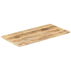 vidaXL Table Top Solid Mango Wood 25-27 mm 100x60 cm