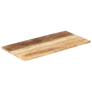 vidaXL Table Top Solid Mango Wood 25-27 mm 100x60 cm