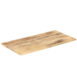 vidaXL Table Top Solid Mango Wood 25-27 mm 100x60 cm