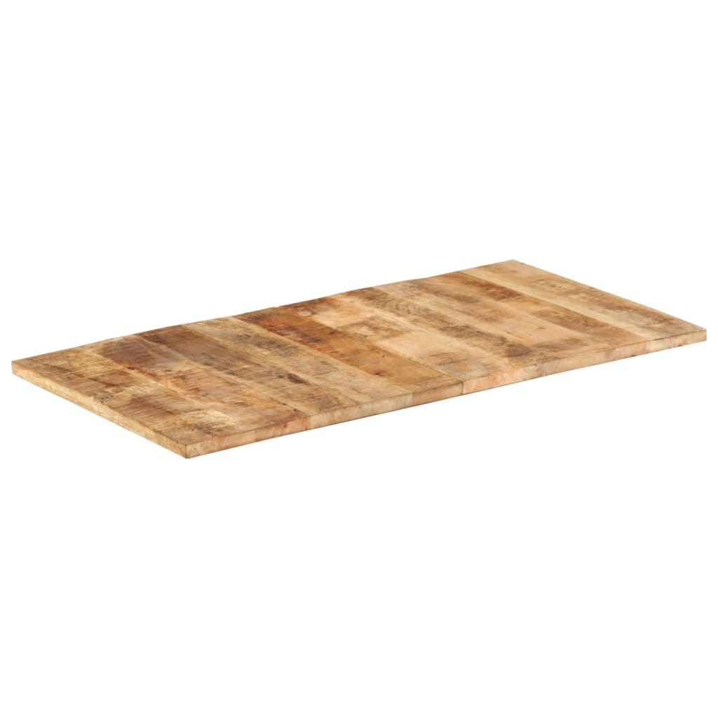 vidaXL Table Top Solid Mango Wood 25-27 mm 120x60 cm