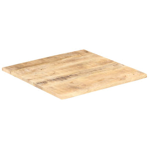 vidaXL Table Top Solid Mango Wood 25-27 mm 70x70 cm