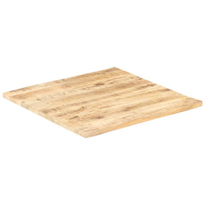 vidaXL Table Top Solid Mango Wood 25-27 mm 70x70 cm