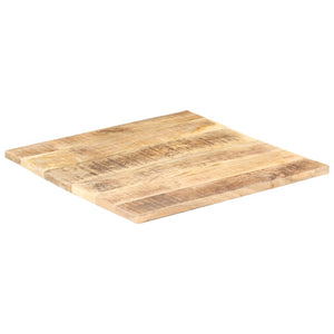 vidaXL Table Top Solid Mango Wood 25-27 mm 70x70 cm