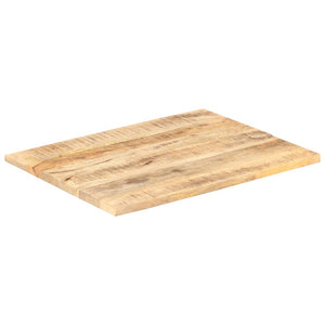 vidaXL Table Top Solid Mango Wood 25-27 mm 90x70 cm