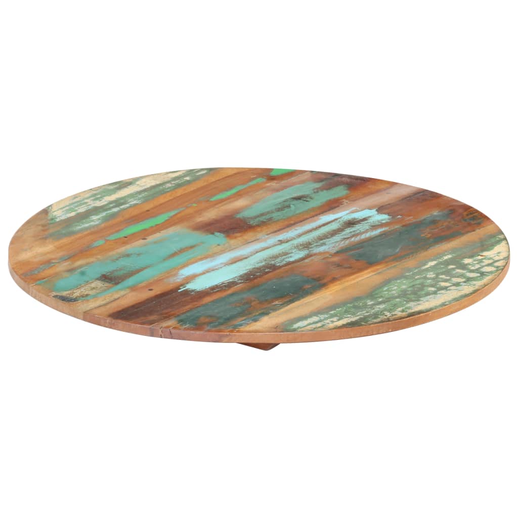 vidaXL Round Table Top 40 cm 15-16 mm Solid Reclaimed Wood