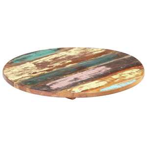 vidaXL Round Table Top 40 cm 25-27 mm Solid Reclaimed Wood