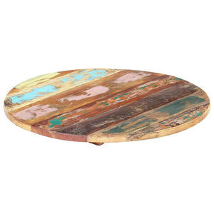 vidaXL Round Table Top 40 cm 25-27 mm Solid Reclaimed Wood