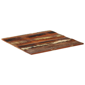 vidaXL Square Table Top 80x80 cm 15-16 mm Solid Reclaimed Wood