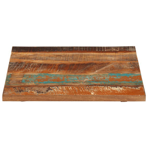 vidaXL Square Table Top 60x60 cm 25-27 mm Solid Reclaimed Wood