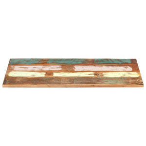 vidaXL Rectangular Table Top 60x140 cm 25-27 mm Solid Reclaimed Wood