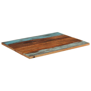 vidaXL Rectangular Table Top 70x90 cm 25-27 mm Solid Reclaimed Wood