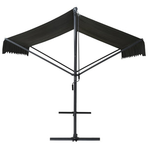 vidaXL Free Standing Awning 300x300 cm Anthracite