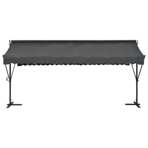 vidaXL Free Standing Awning 500x300 cm Anthracite