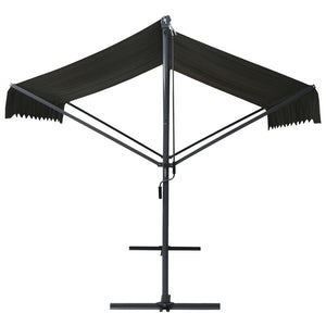 vidaXL Free Standing Awning 500x300 cm Anthracite