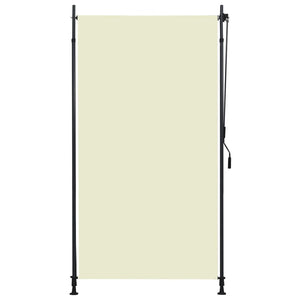 vidaXL Outdoor Roller Blind 120x270 cm Cream