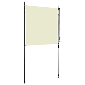 vidaXL Outdoor Roller Blind 120x270 cm Cream