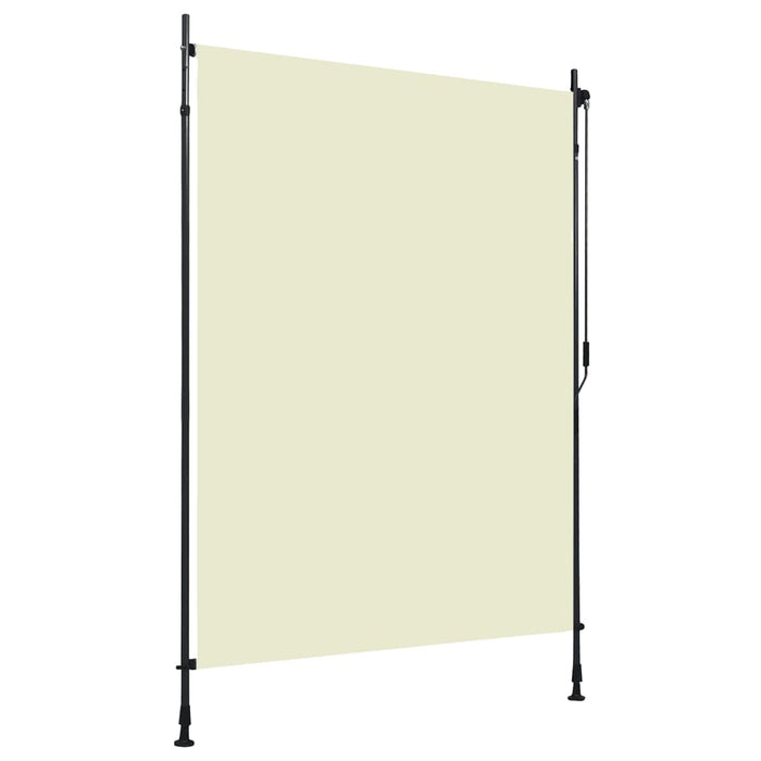 vidaXL Outdoor Roller Blind 150x270 cm Cream