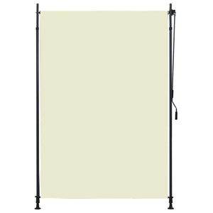 vidaXL Outdoor Roller Blind 150x270 cm Cream