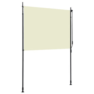 vidaXL Outdoor Roller Blind 150x270 cm Cream