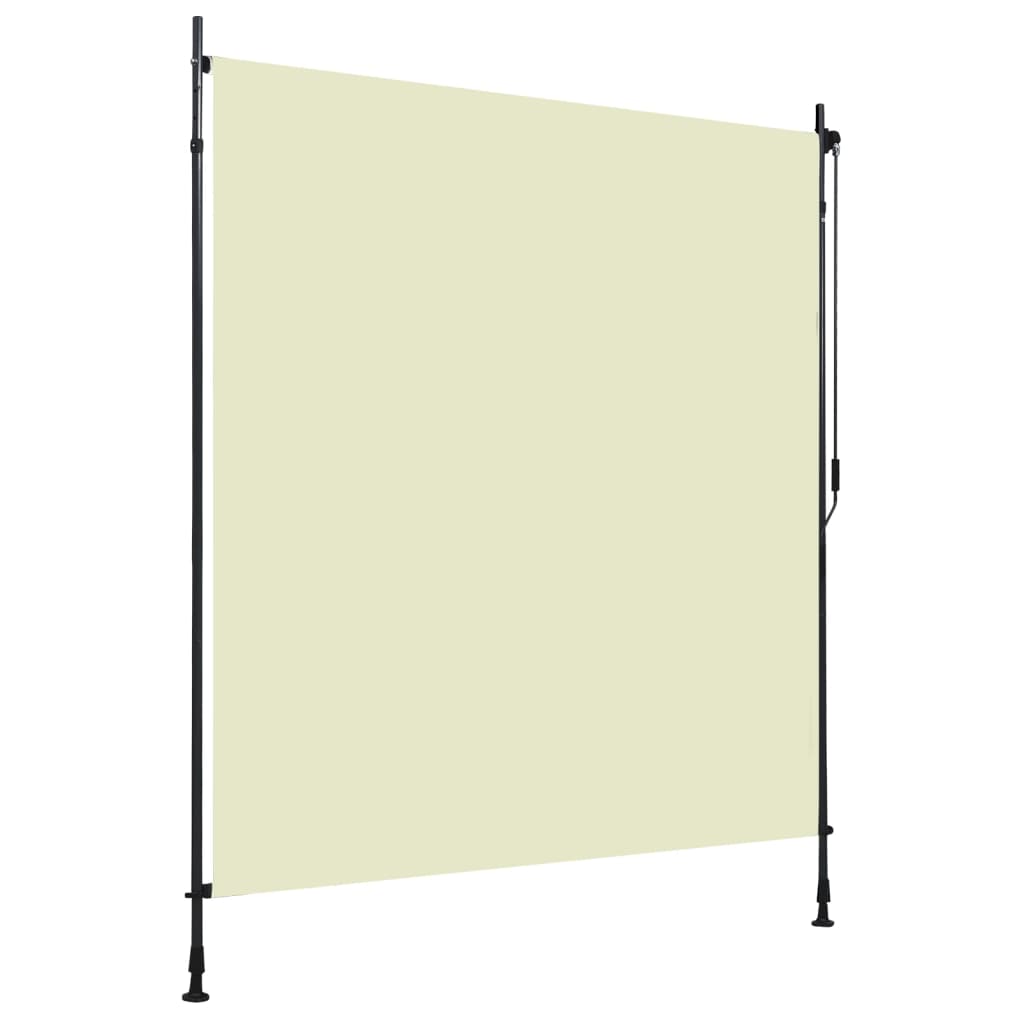 vidaXL Outdoor Roller Blind 200x270 cm Cream