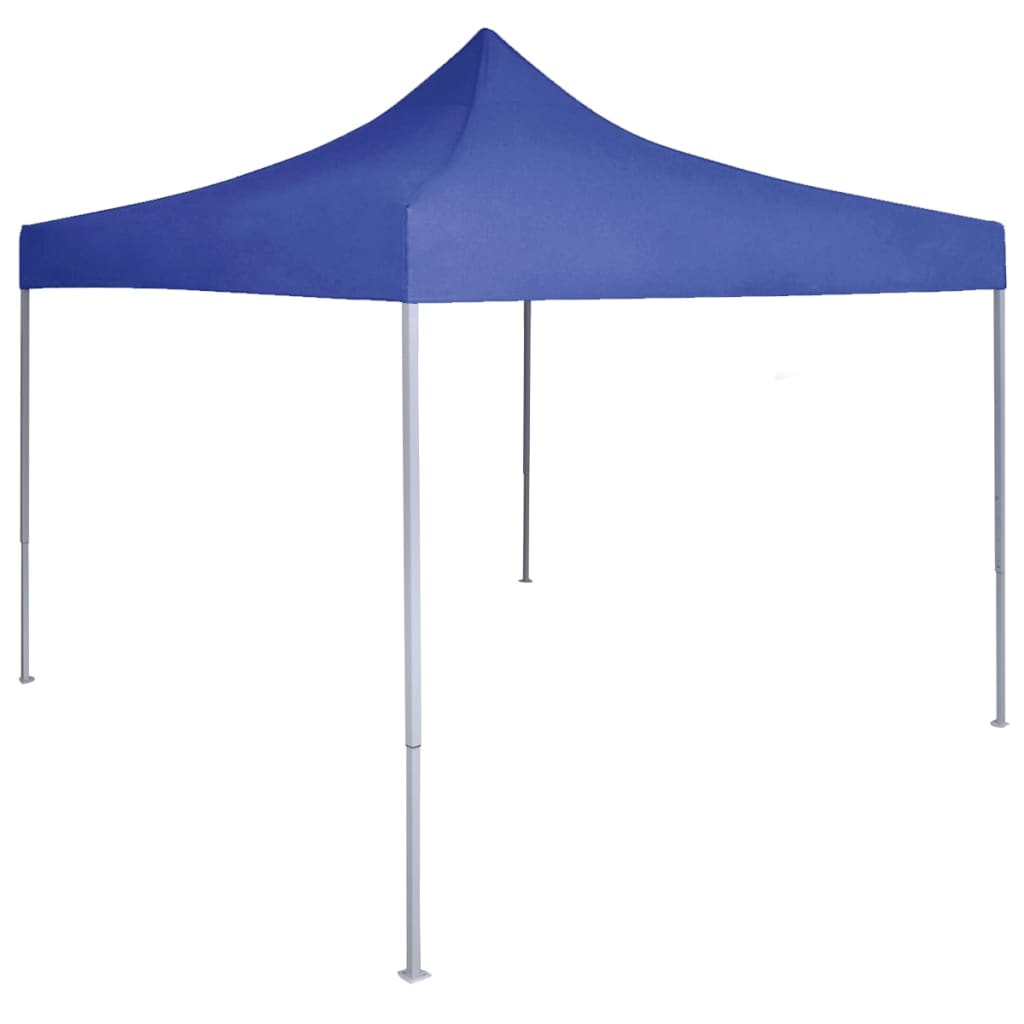 vidaXL Professional Folding Party Tent 2x2 m Steel Blue