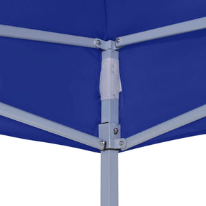 vidaXL Professional Folding Party Tent 2x2 m Steel Blue