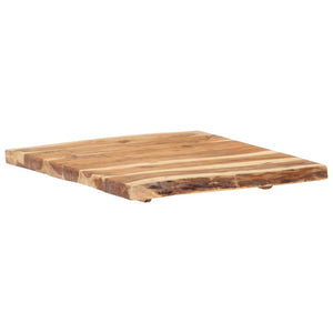 vidaXL Table Top Solid Acacia Wood 58x(50-60)x3.8 cm