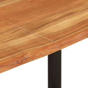 vidaXL Dining Table 180x90x76 cm Solid Acacia Wood