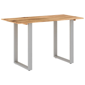 vidaXL Dining Table 118x58x76 cm Solid Acacia Wood