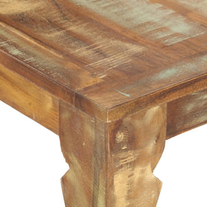 vidaXL Dining Table 140x70x76 cm Solid Reclaimed Wood