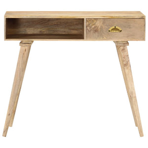 vidaXL Console Table 90x45x75 cm Solid Mango Wood