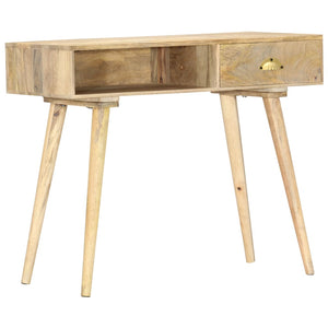 vidaXL Console Table 90x45x75 cm Solid Mango Wood