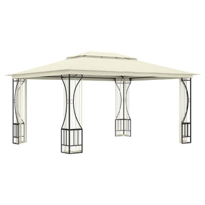 vidaXL Gazebo with Nets 300x400x265 cm Cream