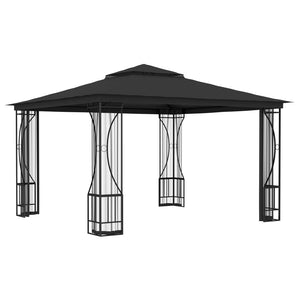 vidaXL Gazebo with Nets 300x300x265 cm Anthracite