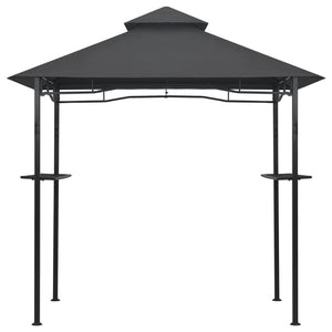 vidaXL BBQ Gazebo 240x150x255 cm Anthracite Steel