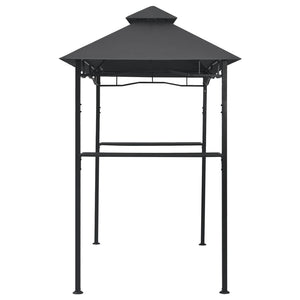 vidaXL BBQ Gazebo 240x150x255 cm Anthracite Steel