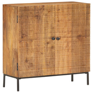 vidaXL Sideboard 75x30x75 cm Solid Mango Wood